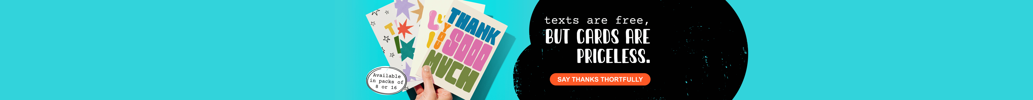 Thank You Card Packs