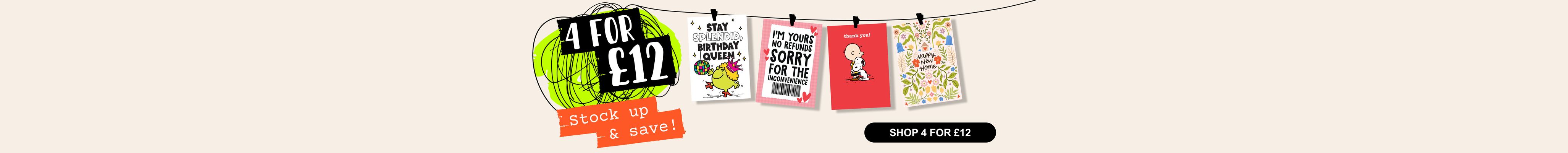 4 for £12 week 19