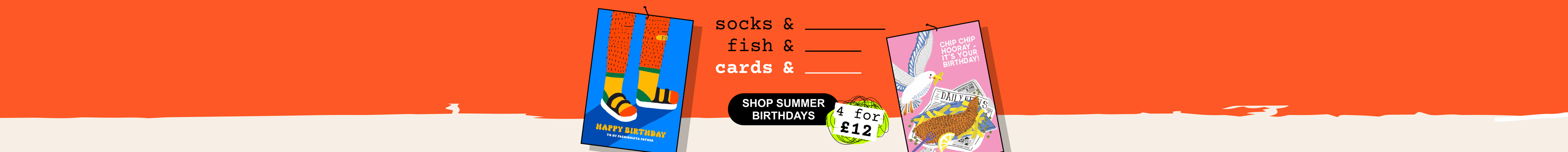 Summer Cards 2026 w/c 26