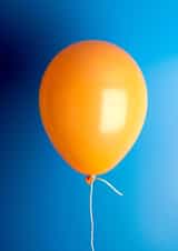 balloon orange Birthday Card 22015 created by Image Source