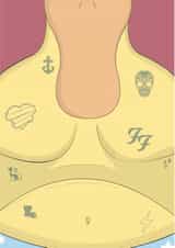 illustration tattoo Card 22132 created by Adrià Jiménez