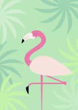 flamingo pink Card 22136 created by Alessandra Giorcelli