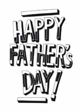 happy fathers Fathers Day Card 22147 created by David Bombai