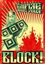 tetris constructivism Card 22532 created by Diego Pedauye