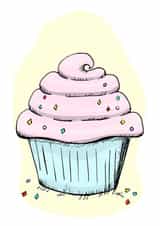 birthday cupcake Card 22378 created by Ashley Taylor
