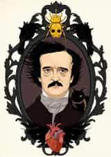 edgar allan Card 22848 created by Elia Sánchez Martín