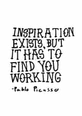 inspiration motivation Just because Card 1236 created by David Delahunty