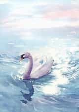 Grace swan Card 22749 created by L i z H a n k i n s