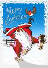 merry happy Christmas Card 23457 created by Andy Roper