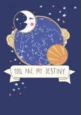 Destiny astrology Anniversary Card 23513 created by Lucy McDonald