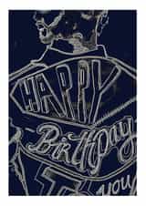 happy birthday Card 23574 created by Helene Hendrika