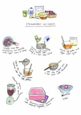 food summer Card 23582 created by Ruth Ferrier Illustration