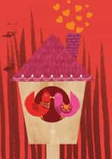 valentines love Anniversary Card 23754 created by Studio Maarit