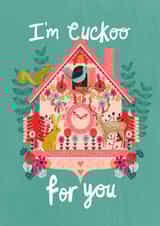 Valentines love Valentines Day Card 1074 created by Andrea Lauren