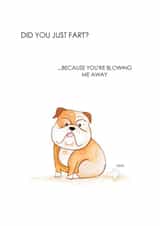 dog dogs Humour Card 1300 created by Hannah Venables