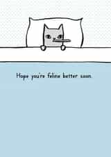 cat cats Get Well Card 1621 created by Reigning Cats . . . and dogs