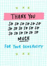 Thank You So Much Card created by Angela Chick