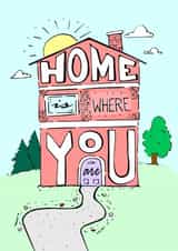 wife husband New Home Card 22381 created by Ashley Taylor