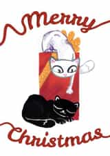 Christmas greeting Card 24171 created by Julia Hellgren