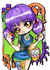 cute chibi Card 24408 created by Nandi Forward