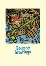 Christmas Holiday Card 24358 created by Sue Todd