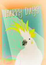 cockatoo happy Card 24393 created by Satty VerbArt