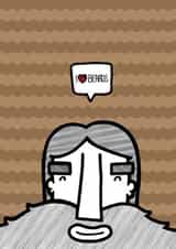 beard hair Just because... Card 24599 created by Ommy'Noms