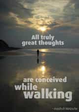 Nietzsche walking Card 24686 created by Andrew Sharpe