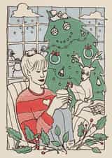 christmas cozy Card 23280 created by Nazli Brennan