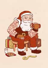 Christmas Merry Card 1776 created by David Tolu Graham