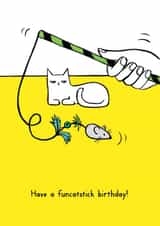 birthday cat Birthday Card 1638 created by Reigning Cats . . . and dogs