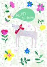 cute dog Birthday Card 2006 created by Susse Linton