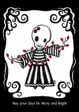 christmas holiday Card 24762 created by Calan Ree