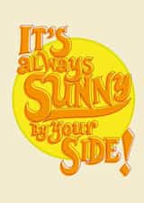 sunny side Love & Friendship Card 1009 created by David Bombai