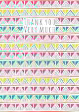 Thank-you thank Thank You Card 1671 created by Jessica Hogarth