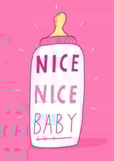 baby funny New Baby Card 2118 created by Charly Clements