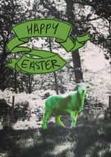 easter sheep Easter Card 24418 created by Jo Alfie Wimborne