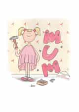best intentions Mum Mothers Day Card 23307 created by Jane Peryer