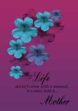 Mothersday flowers Mothers Day Card 23310 created by Jane Peryer