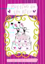 wedding celebration Engagement & Marriage Card 25260 created by John Haslam