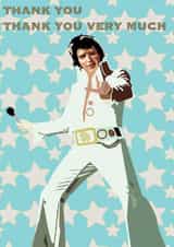 elvis thankyou Thank You Card 3239 created by Periodic Society
