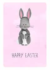 easter bunny Easter Card 1093 created by Kristy le Voy