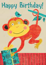 monkey birthday Birthday Card 2285 created by Rocket68