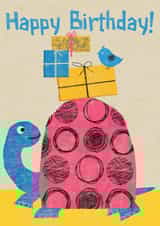 tortoise childrens Birthday Card 2286 created by Rocket68