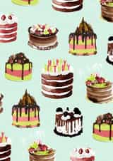 Birthday cake Birthday Card 22685 created by Katie Tomlinson
