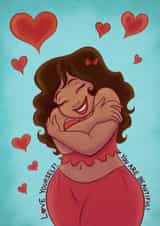 love loveyourself Just because... Card 26206 created by Sarah Satrun