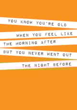 morning night Retirement Card 1378 created by Megan Claire