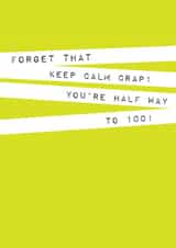 birthday humour Birthday Card 1382 created by Megan Claire