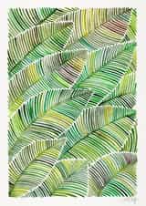 tropical leaves Card 26222 created by Cat Coquillette