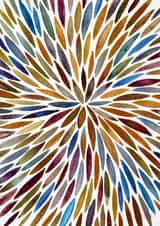 burst watercolor Card 26226 created by Cat Coquillette